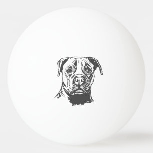 Pelota De Ping Pong Staffordshire Bull Terrier