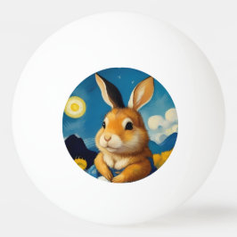 Pelota De Ping Pong Starry Spring Bunny Ping Pong Ball