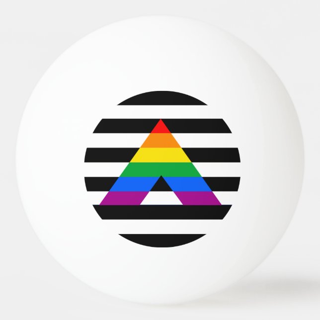 Pelota De Ping Pong STRAIGHT ALLY PRIDE 2014 PRIDE.png (Anverso)