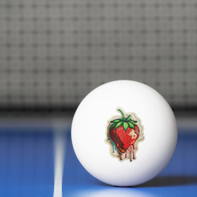 Pelota De Ping Pong Strawberry Ping Pong Ball (Neto)