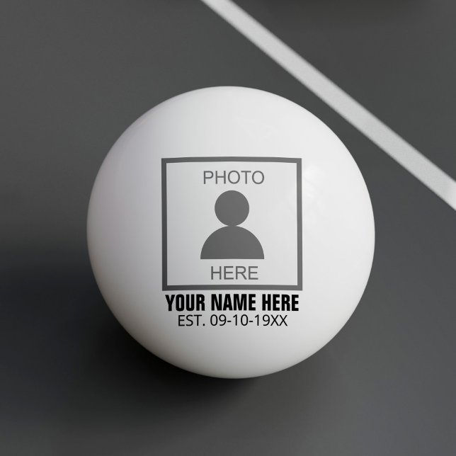 Pelota De Ping Pong Su foto aquí Nombre y edad (Subido por el creador)