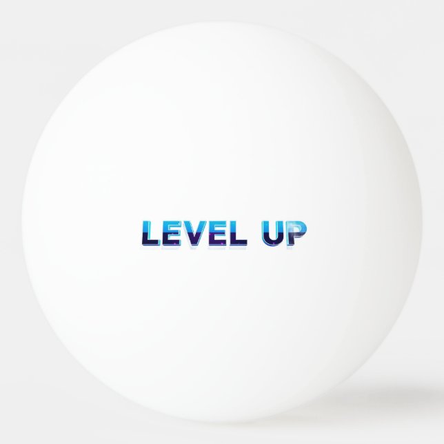 Pelota De Ping Pong Subir de Nivel (Anverso)