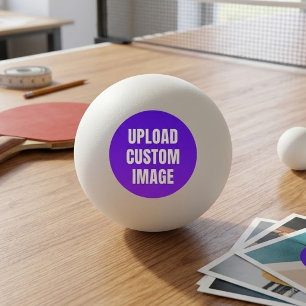 Pelota De Ping Pong Subir imagen personalizada: agregue la suya para i