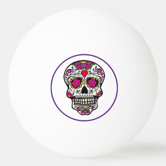 Pelota De Ping Pong SUGAR SKULL Ping Pong Ball