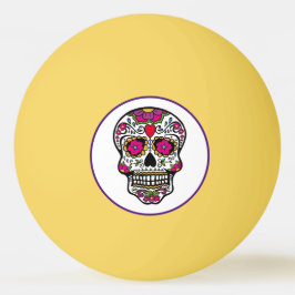 Pelota De Ping Pong SUGAR SKULL Ping Pong Ball