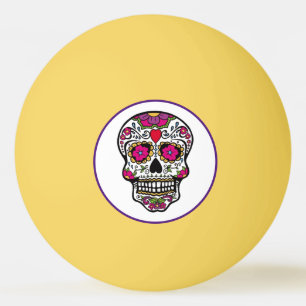 Pelota De Ping Pong SUGAR SKULL Ping Pong Ball