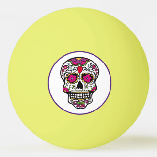 Pelota De Ping Pong SUGAR SKULL Ping Pong Ball