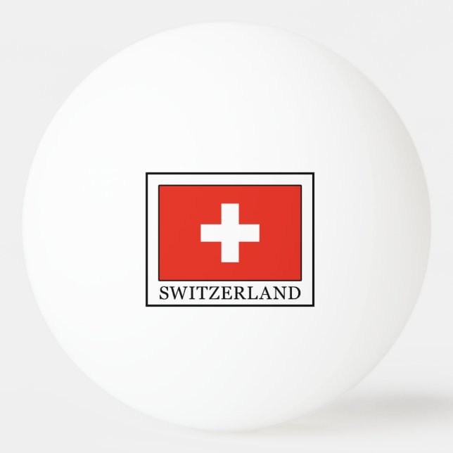 Pelota De Ping Pong Suiza (Anverso)