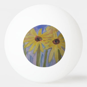 Pelota De Ping Pong Sunflower Amarillo Verano Ping Pong Ball