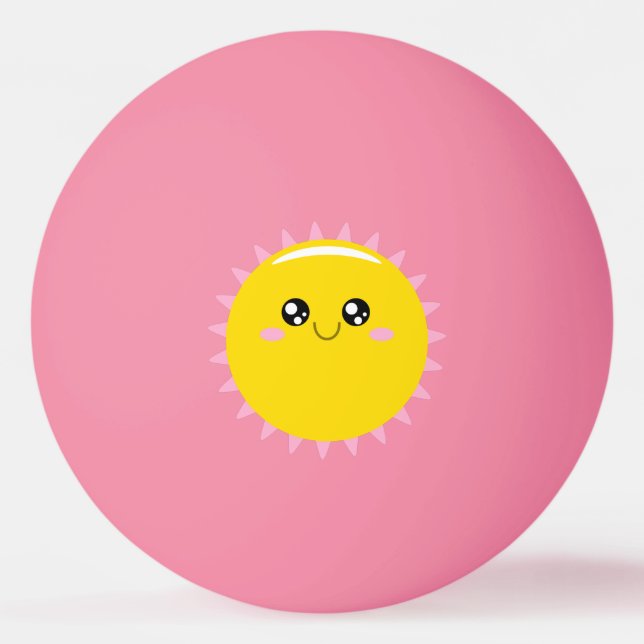 Pelota De Ping Pong Sunshine (Anverso)
