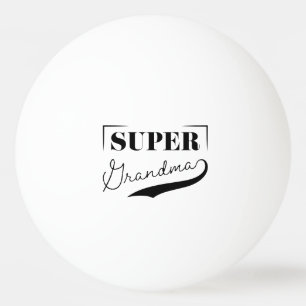 Pelota De Ping Pong Super Abuela