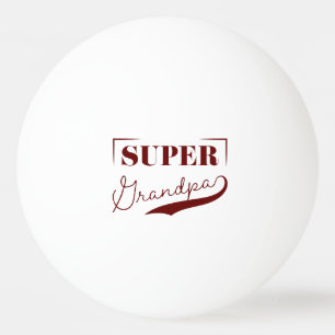 Pelota De Ping Pong Super Abuelo