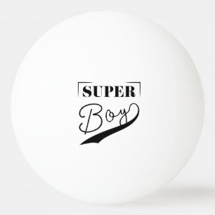 Pelota De Ping Pong Super Boy