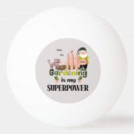 Pelota De Ping Pong Superpotencia de jardinería, jardinera de lujo
