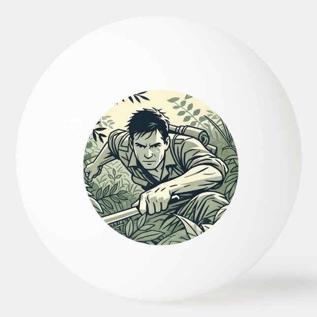 Pelota De Ping Pong Survivalist Spirit (Anverso)