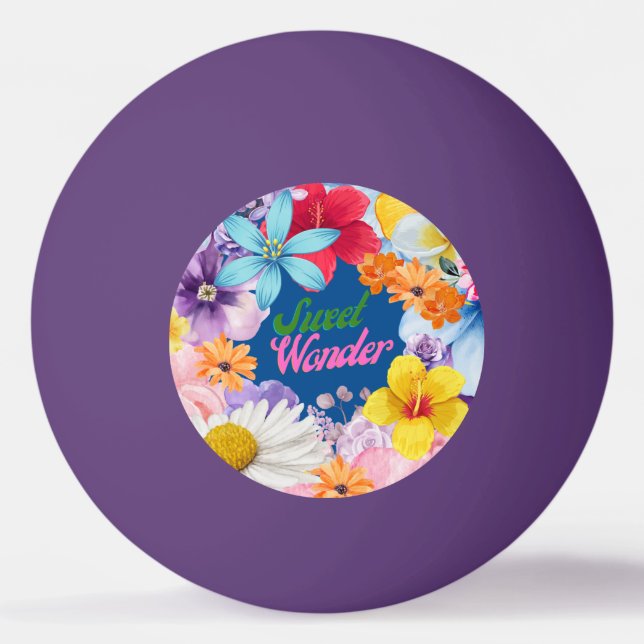 Pelota De Ping Pong Sweet Wonder (Anverso)