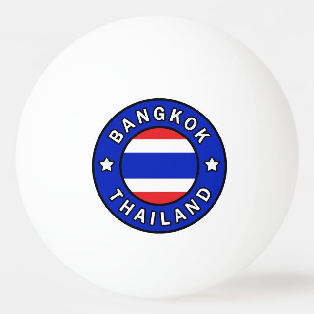 Pelota De Ping Pong Tailandia (Anverso)