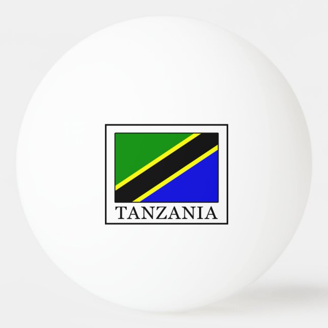 Pelota De Ping Pong Tanzania (Anverso)