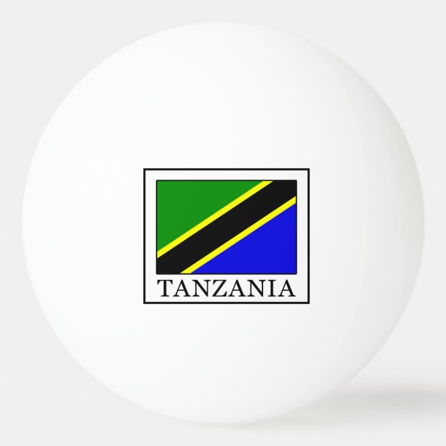 Pelota De Ping Pong Tanzania (Anverso)