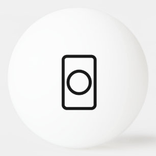 Pelota De Ping Pong Tarjeta Zener   Círculo hueco