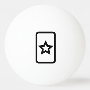 Pelota De Ping Pong Tarjeta Zener   Estrella Hollow 5 punteada