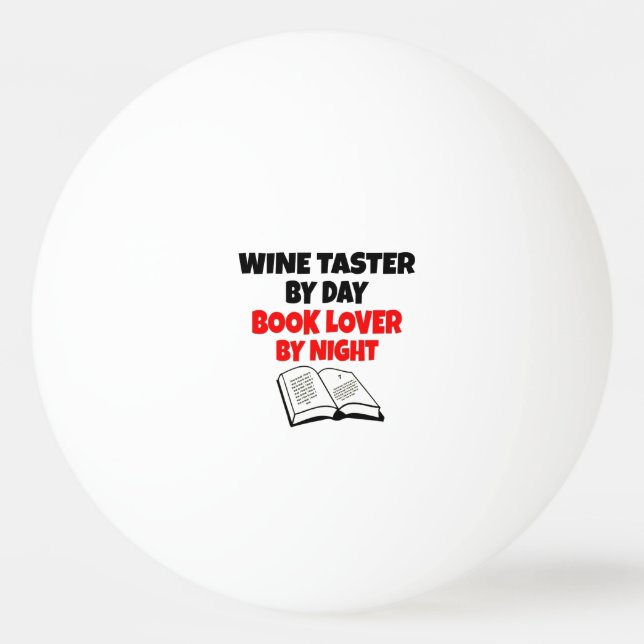 Pelota De Ping Pong Taster del vino de Lover (Anverso)