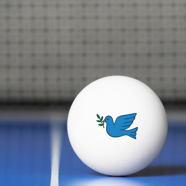 Pelota De Ping Pong Temática Paz a la Venta (Neto)