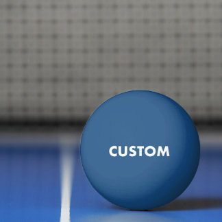 Pelota De Ping Pong Tenis de mesa AZUL personalizado personalizado