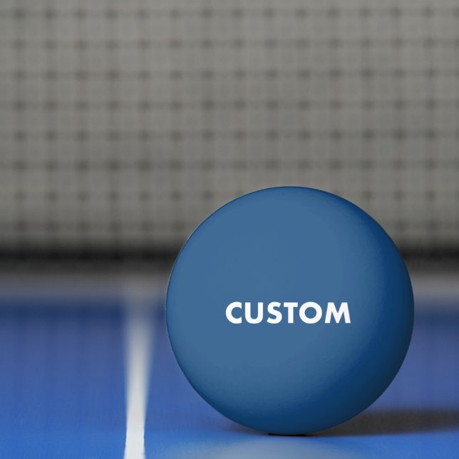 Pelota De Ping Pong Tenis de mesa AZUL personalizado personalizado (Neto)