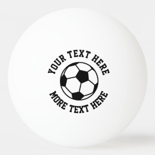 Pelota De Ping Pong tenis de mesa con logo deportivo de fútbol Persona
