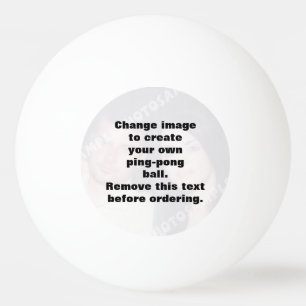 Pelota De Ping Pong Tenis de mesa de fotos personalizado