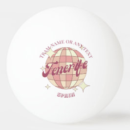 Pelota De Ping Pong Tenis de mesa de Tenerife España