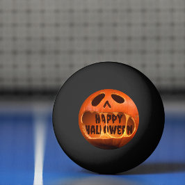 Pelota De Ping Pong Tenis de mesa para calabaza Jack o'lantern Hallowe