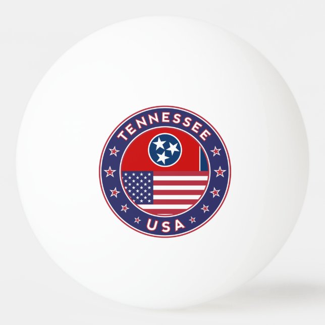 Pelota De Ping Pong Tennessee (Anverso)