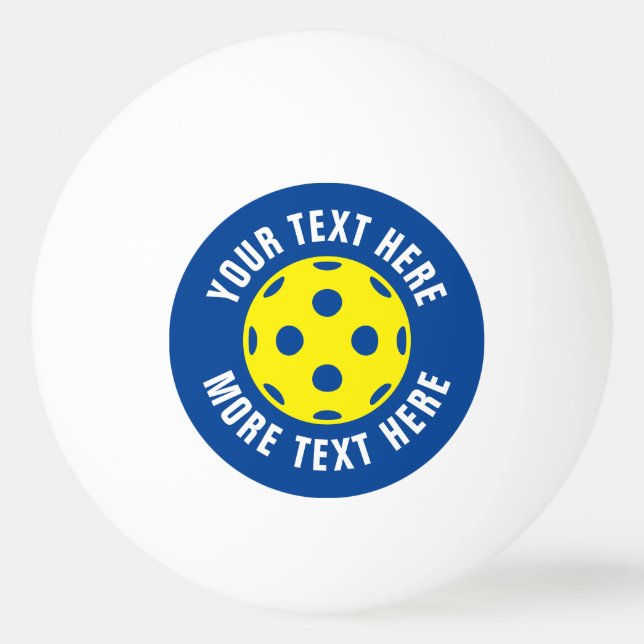Pelota De Ping Pong Tensión personalizada de ping-pong (Anverso)
