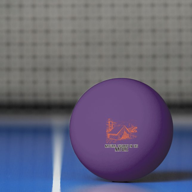 Pelota De Ping Pong Terapia natural en la naturaleza (Neto)
