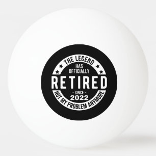 Pelota De Ping Pong The Legend Has Officially Retired, Retired 2022
