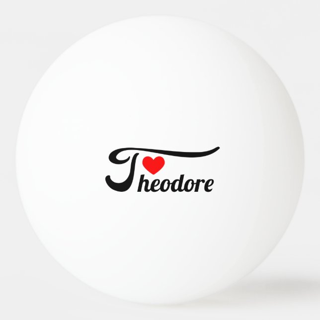 Pelota De Ping Pong Theodore (Anverso)