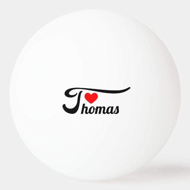 Pelota De Ping Pong Thomas (Anverso)