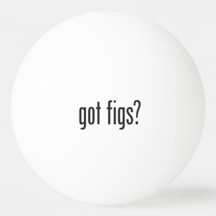Pelota De Ping Pong tiene higos