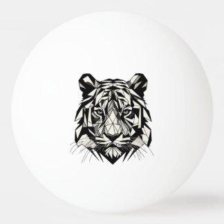 Pelota De Ping Pong Tigre mirando
