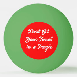 Pelota De Ping Pong Tinsel Tangle Ping Pong Ball