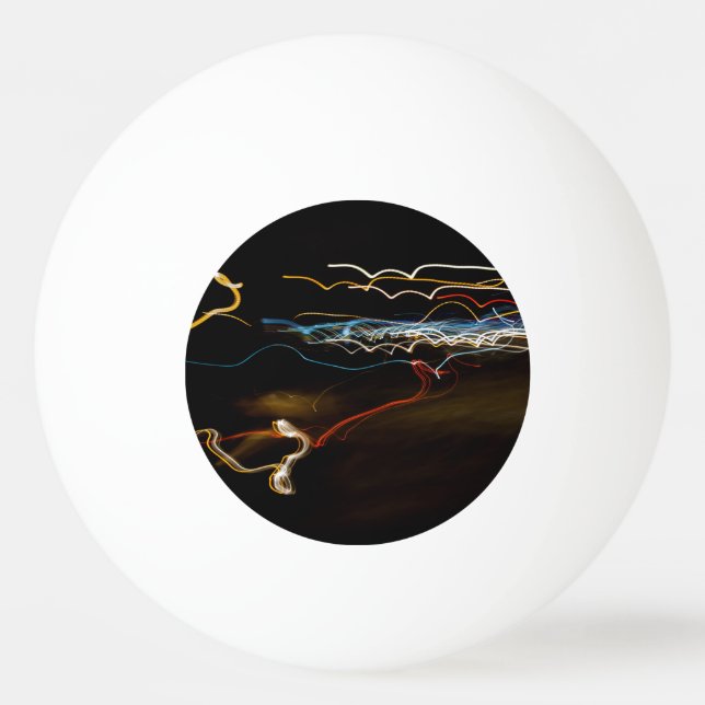 Pelota De Ping Pong tirador negro (Anverso)