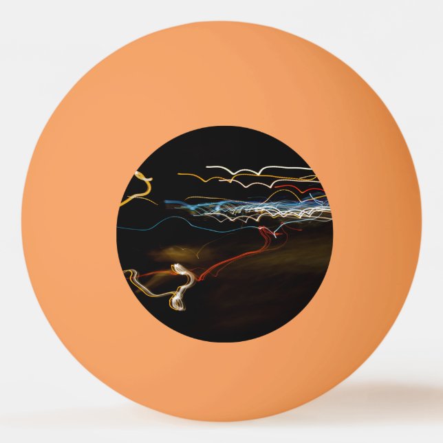 Pelota De Ping Pong tirador negro (Anverso)