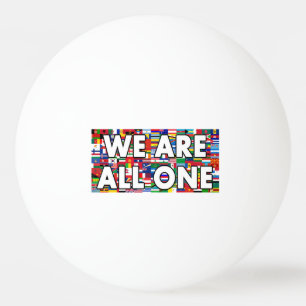 Pelota De Ping Pong Todos Somos Uno