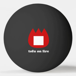 Pelota De Ping Pong 📛 tofu en llamas