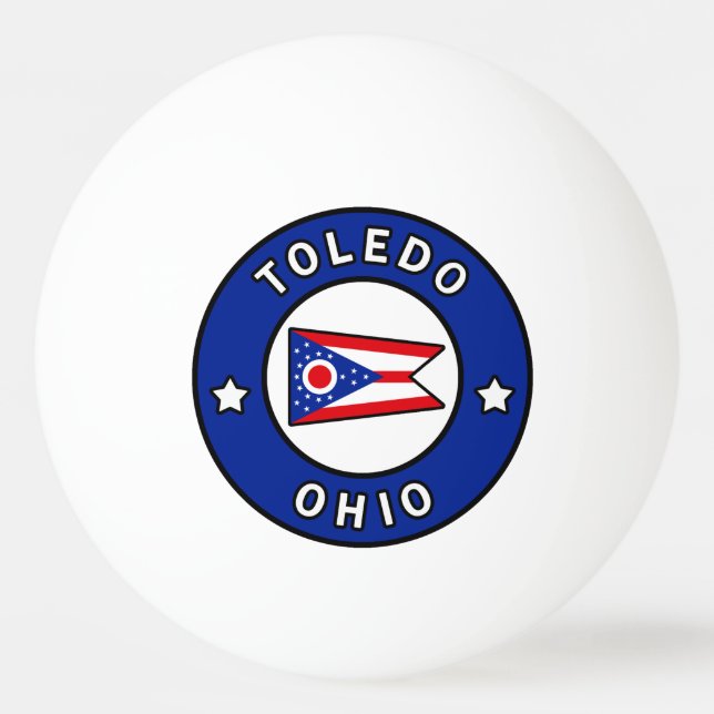 Pelota De Ping Pong Toledo Ohio (Anverso)