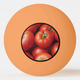 Pelota De Ping Pong Tomates Maduros - Rojo Brillante, Frescos