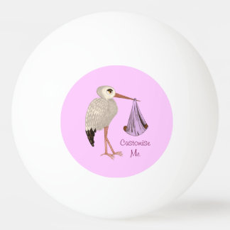Pelota De Ping Pong Tormenta clásica (rosa) 2