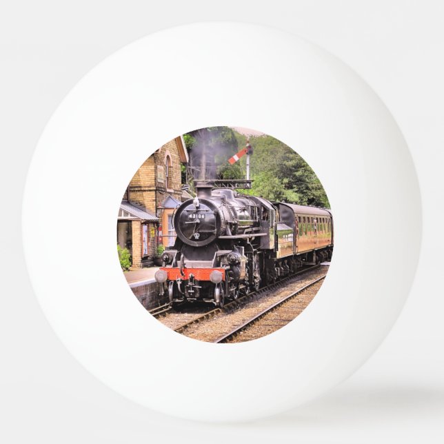 PELOTA DE PING PONG TRENES DE VAPOR (Reverso)